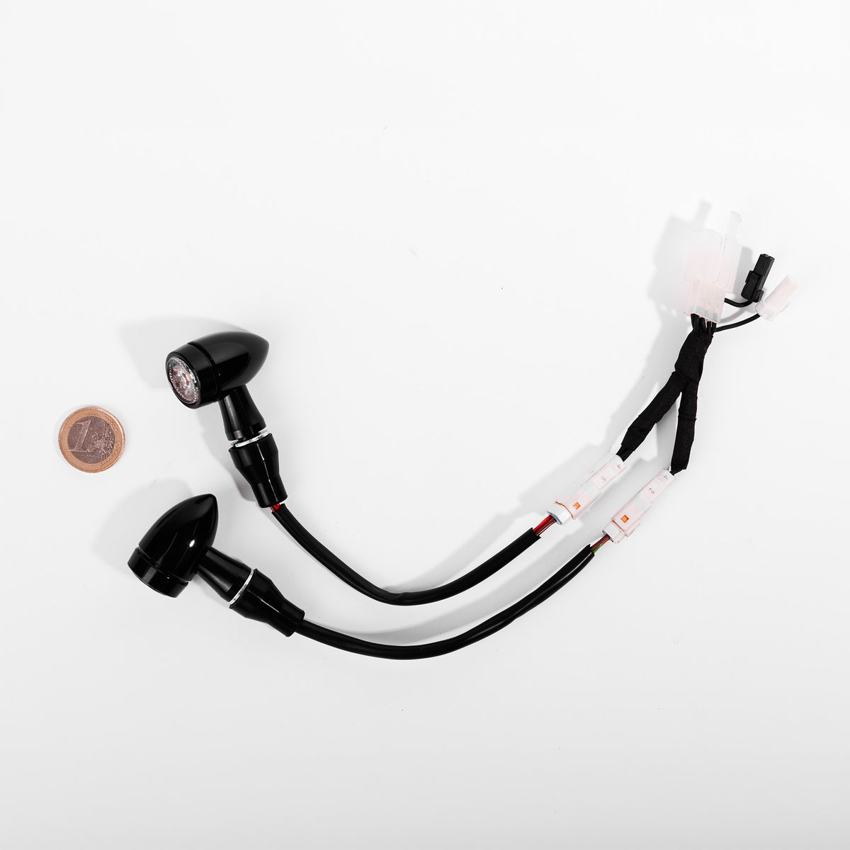 Micro Bullet Rear Indicators & Brake Light for Royal Enfield Bear 650 / Interceptor 650