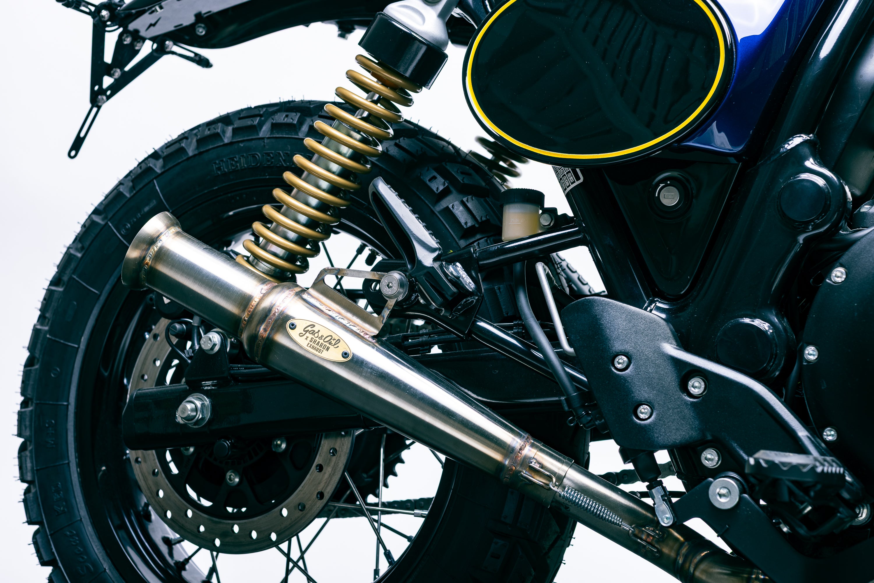 Britannia Trumpet Exhaust for Royal Enfield 650 Bear