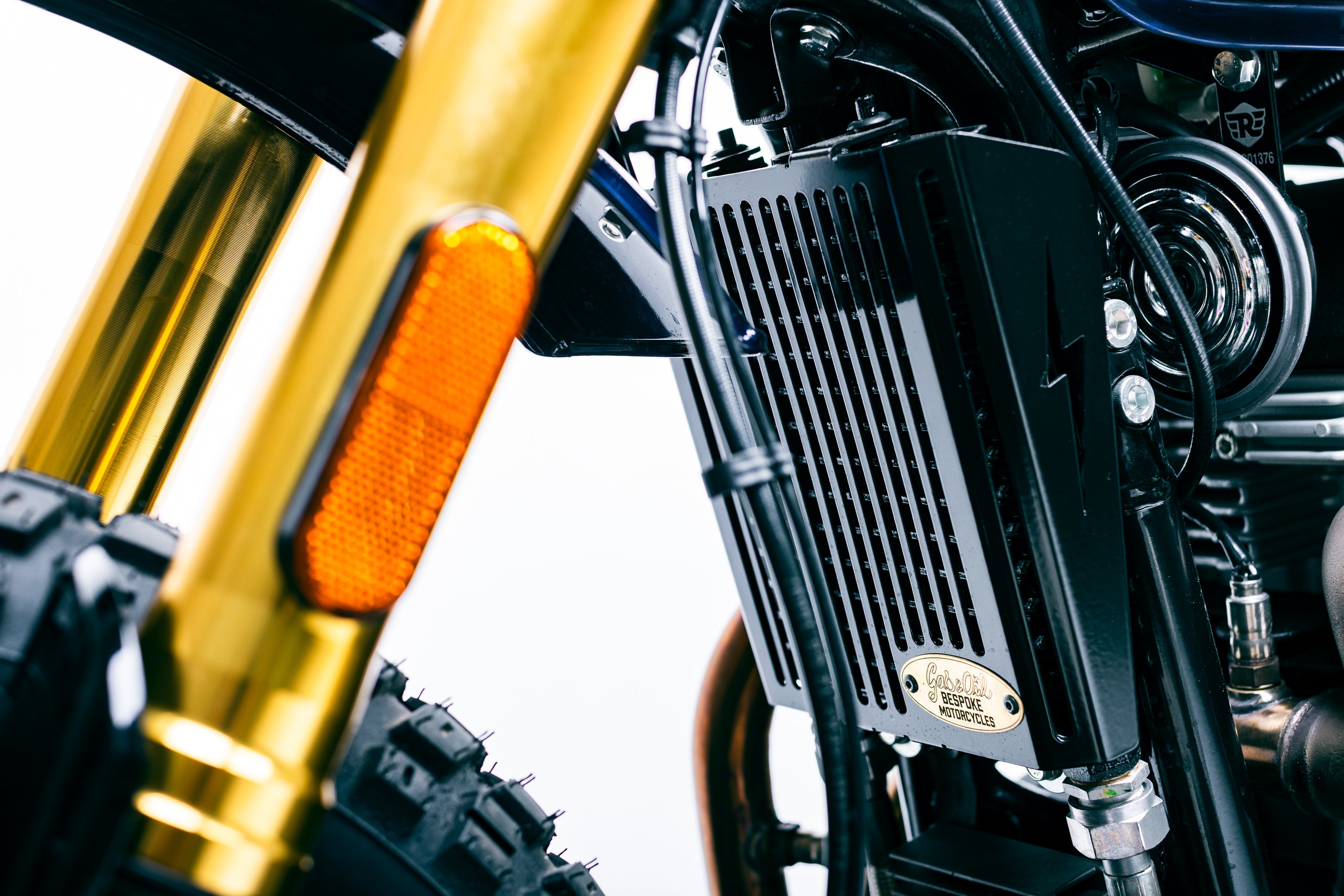 Radiator guard for Royal Enfield 650 Interceptor / Bear