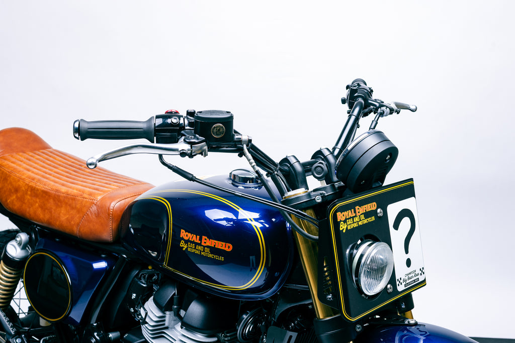 Classic Scrambler handlebars for Royal Enfield 650 Interceptor / Bear