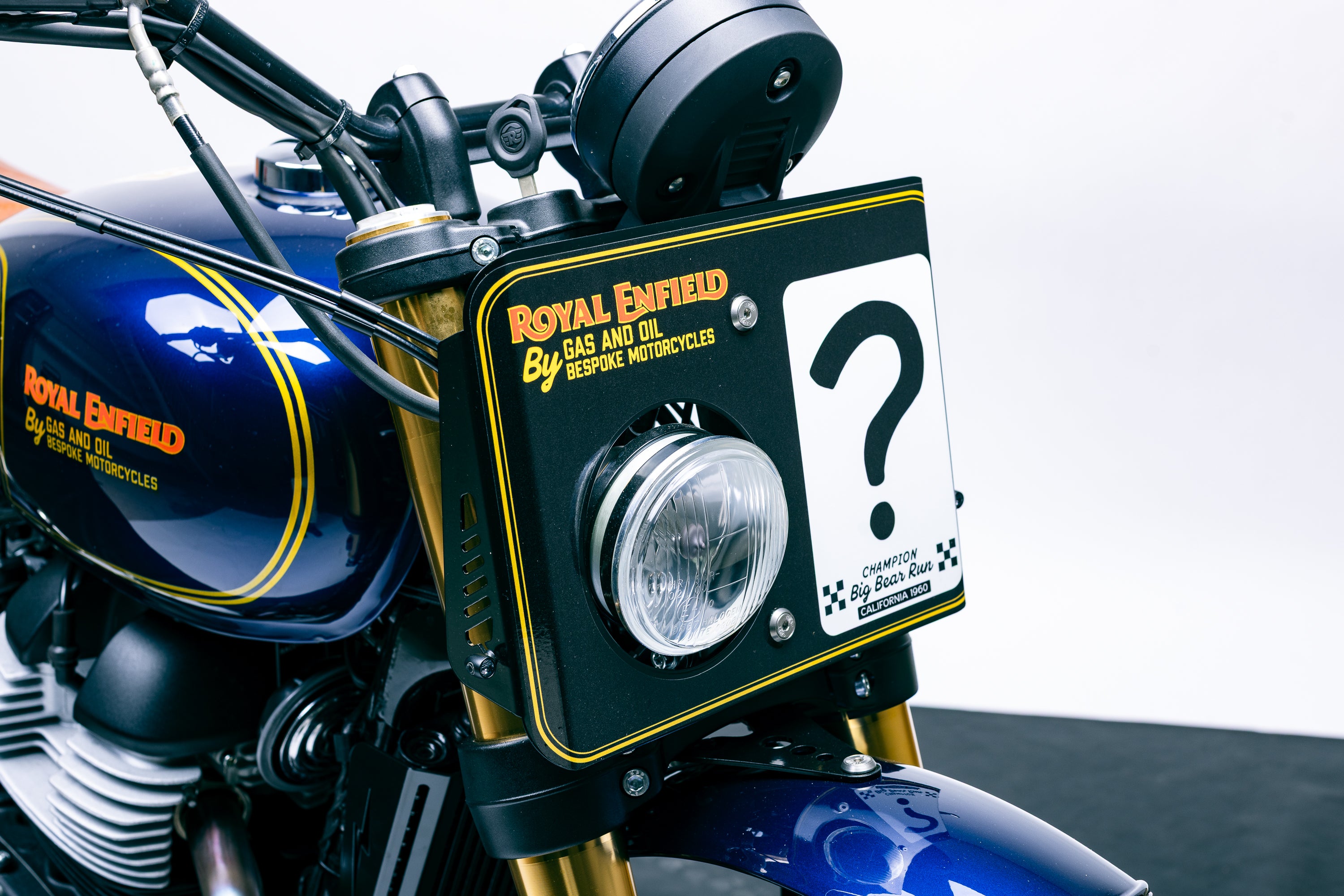 Desert Plate Kit for Royal Enfield 650 Bear