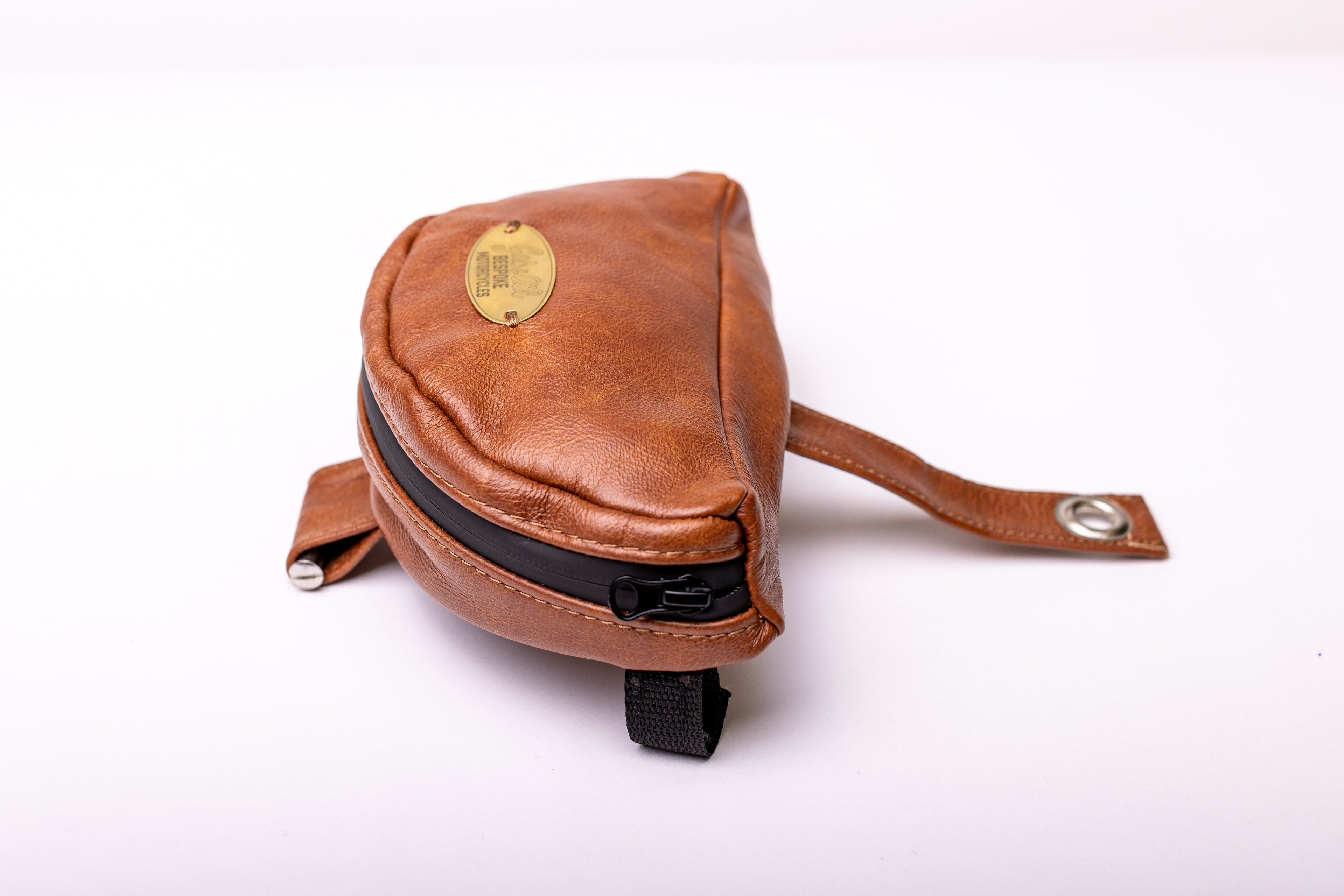 Leather pouch for Royal Enfield  650 Interceptor / Bear