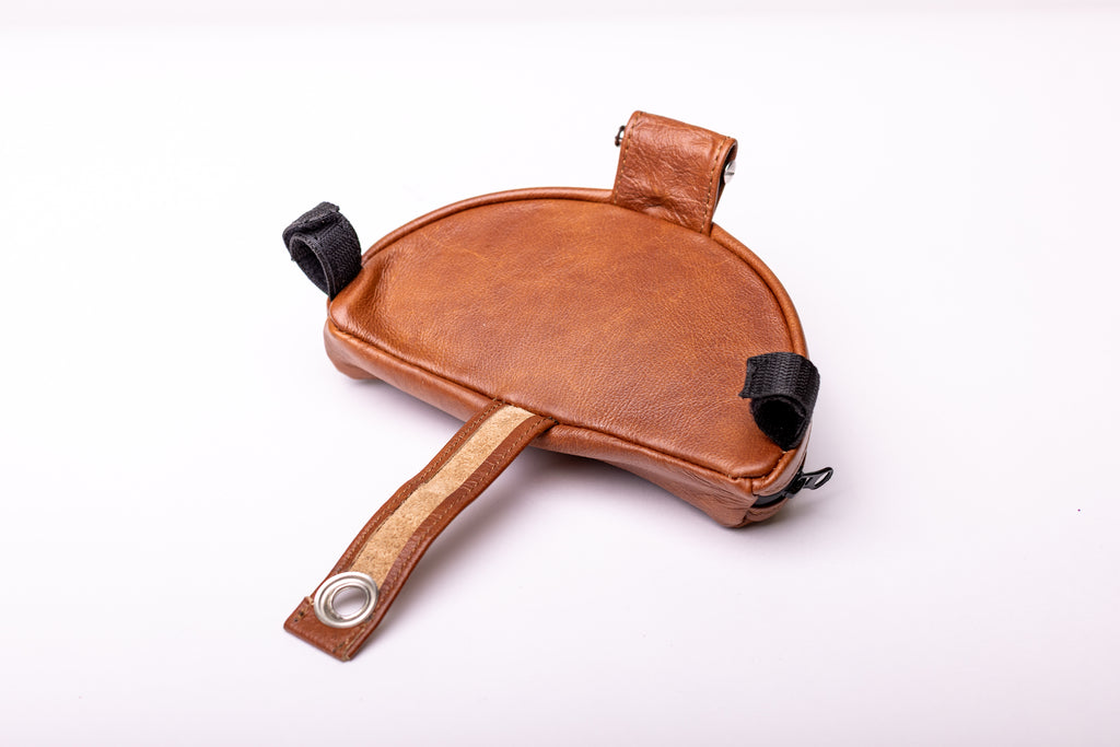 Leather pouch for Royal Enfield  650 Interceptor / Bear