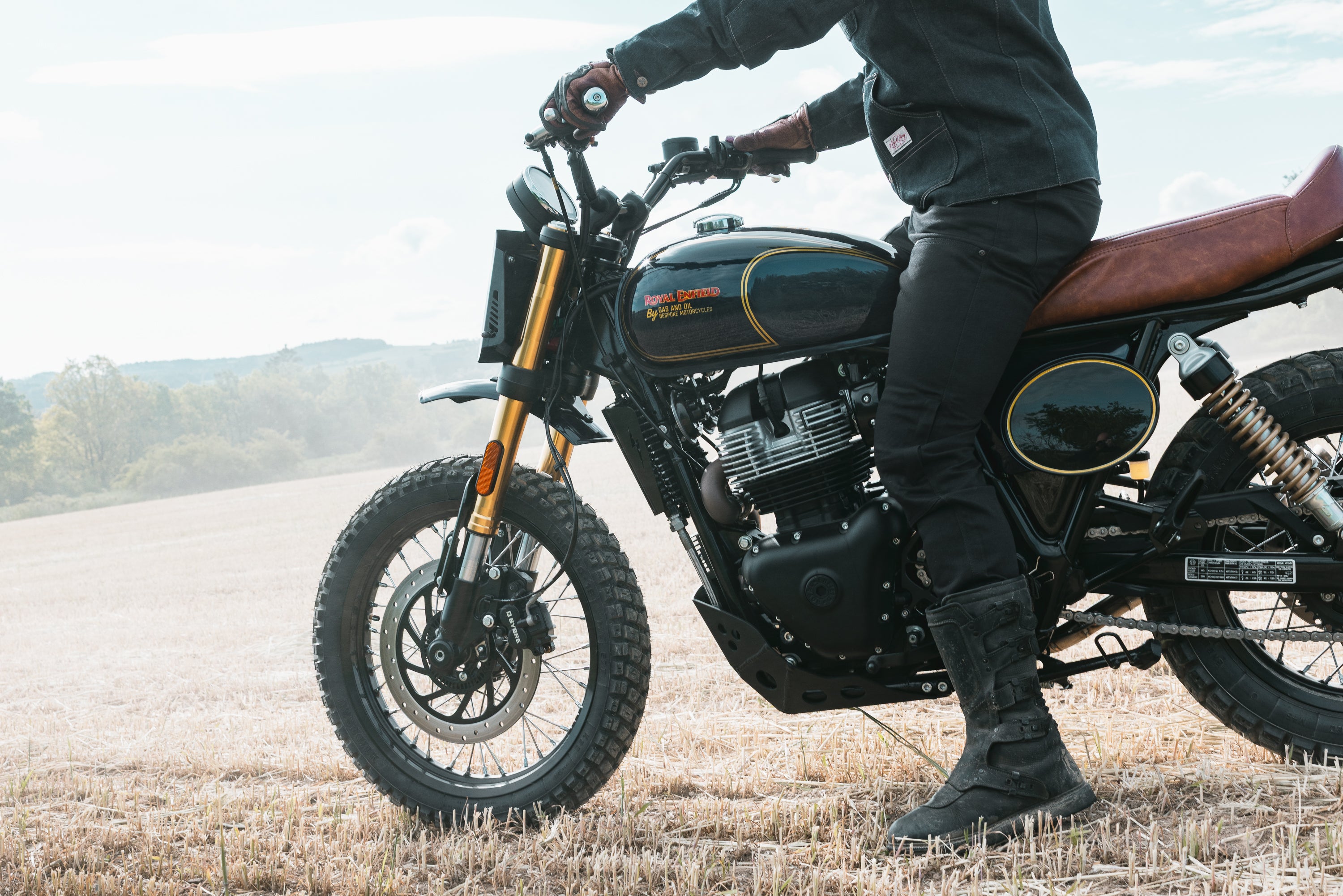 Scrambler front fender for Royal Enfield 650 Bear