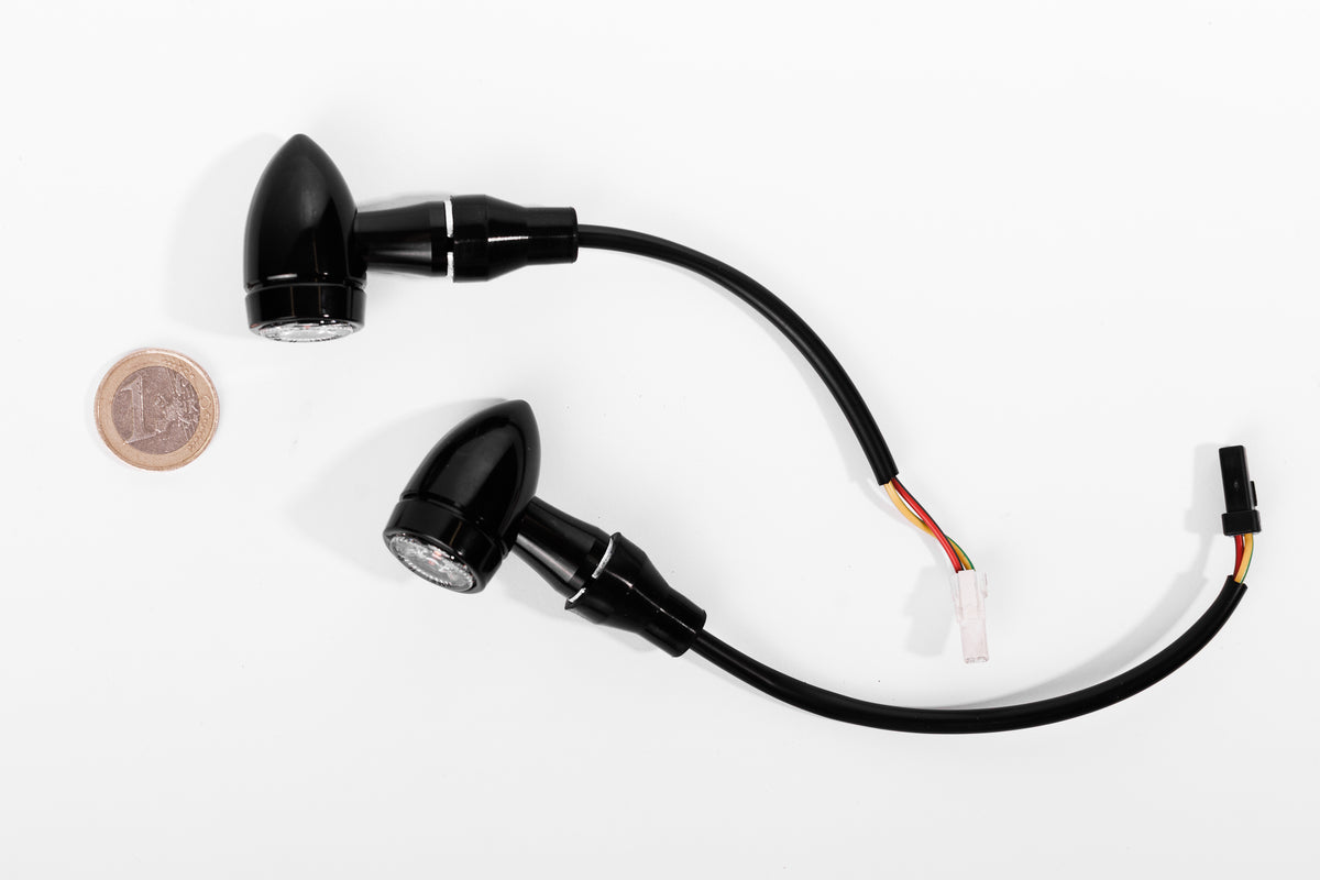 Micro Bullet Rear Indicators for Royal Enfield Bear 650 / Interceptor 650