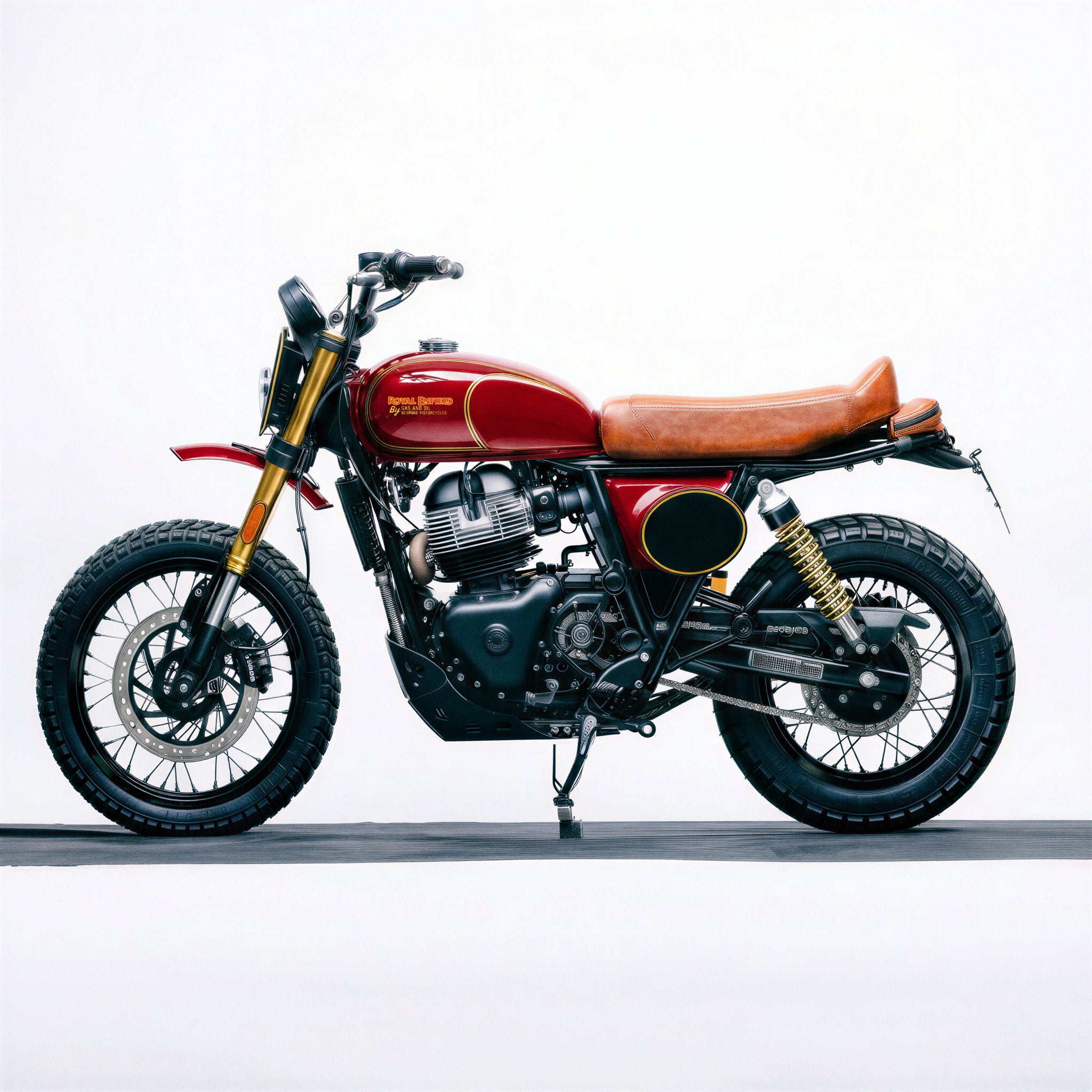RAWBEARY — Royal Enfield Bear 650 by Gas & Oil