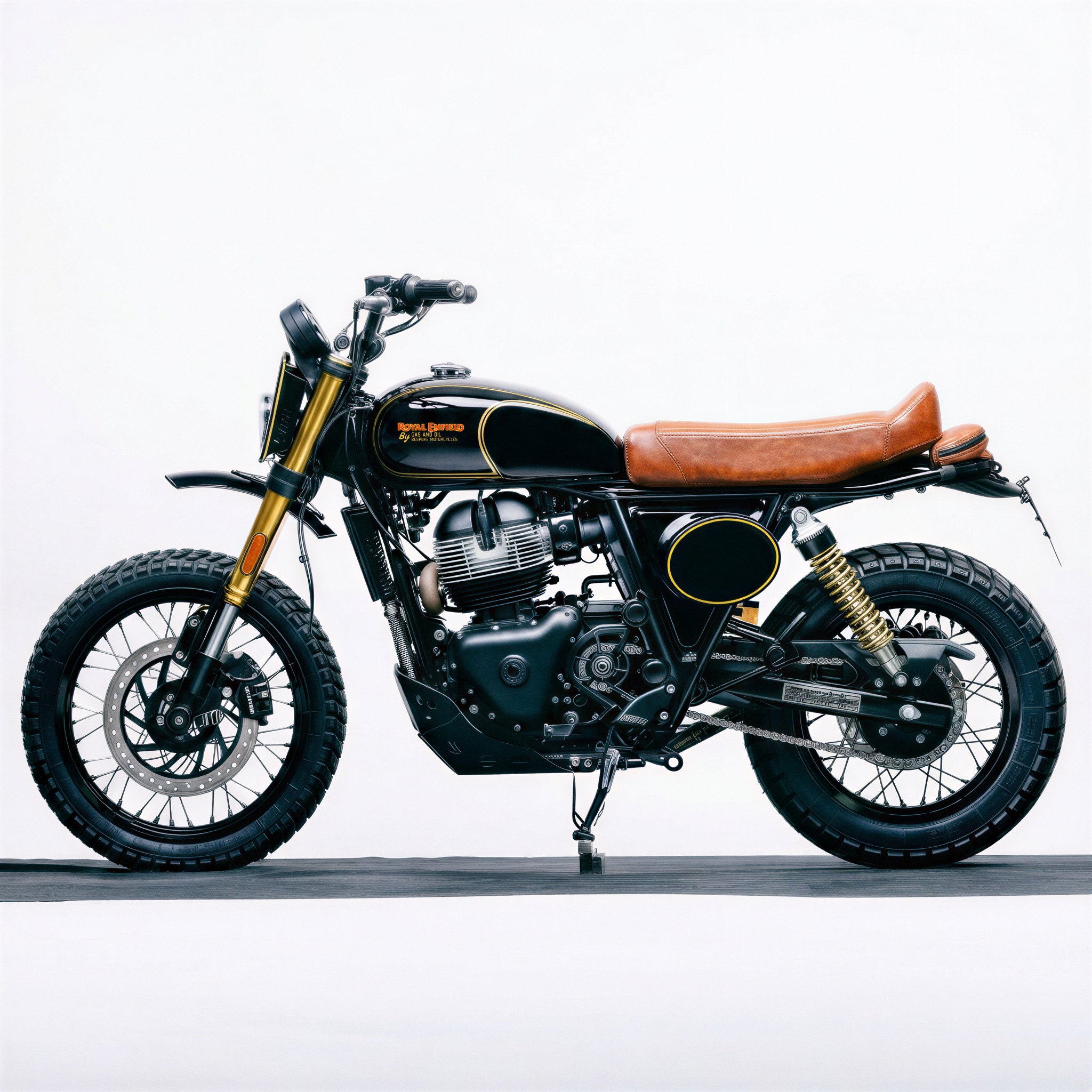 RAWBEARY — Royal Enfield Bear 650 by Gas & Oil